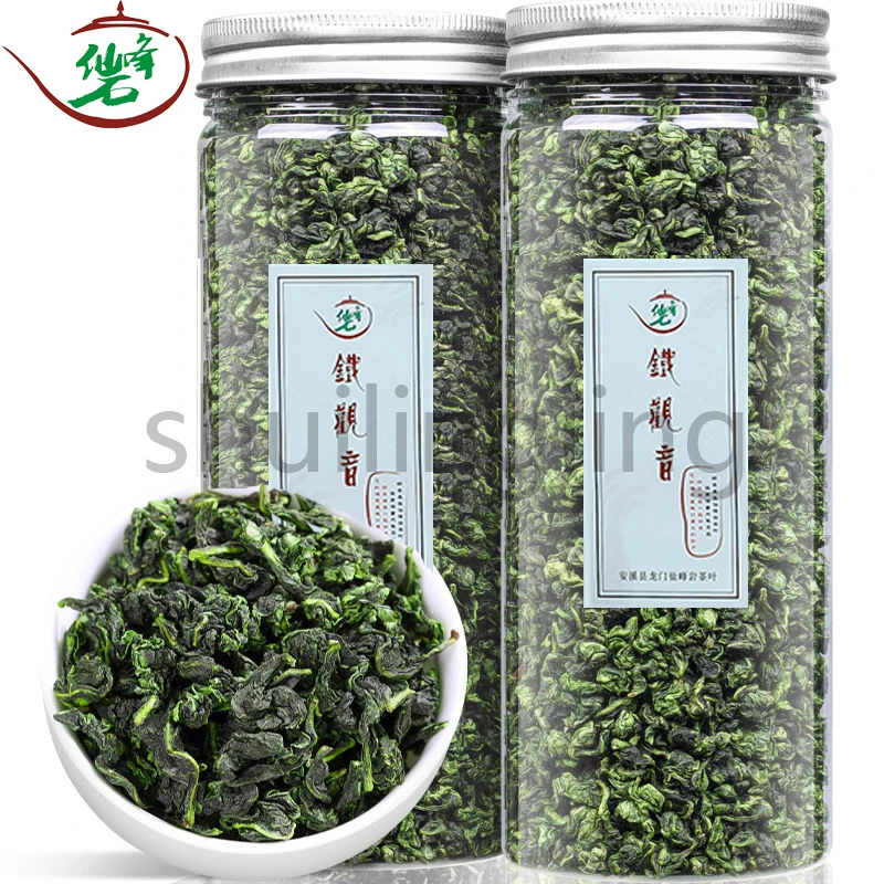 

2022 China AAA Oolong Tieguanyin Superior Tie Guan Yin Tea Organic Green Oolong Tea Weight Lose Tea 110g/can Gift Box