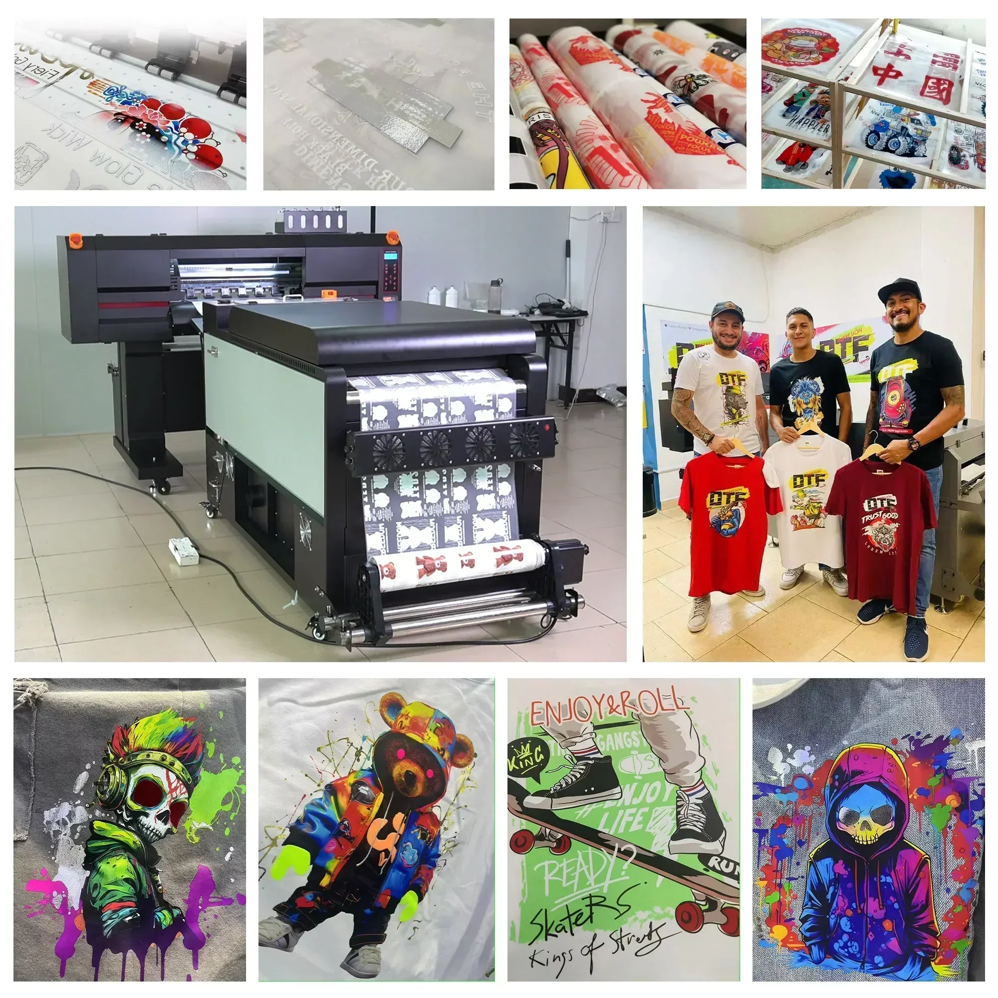 Принтер TIFFAN 60 см A1 DTF 4 или 5 головок I3200 Imprimante Теплопередающая ПЭТ-пленка Impresora