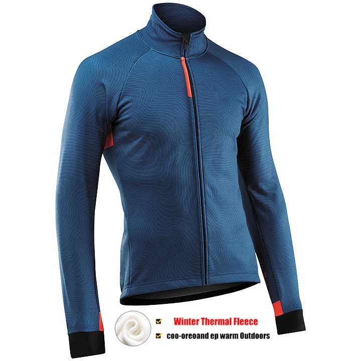 

Jacket Thermal Fleece Men Cycling Jersey Clothing Mountain Outdoor Triathlon Wear Bicycle Clothes N2021 cycling jersey men