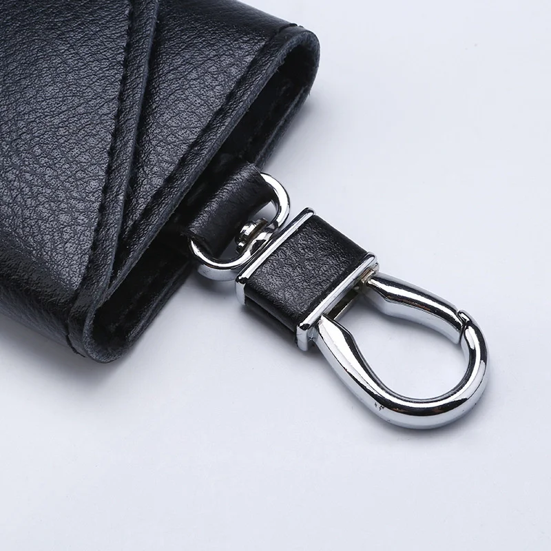 Keychain Car Key Holder Organizer Men's And Women's Ring Large Capacity 2021 New Fashion Genuine Leather Luxury Brand Hand Bag