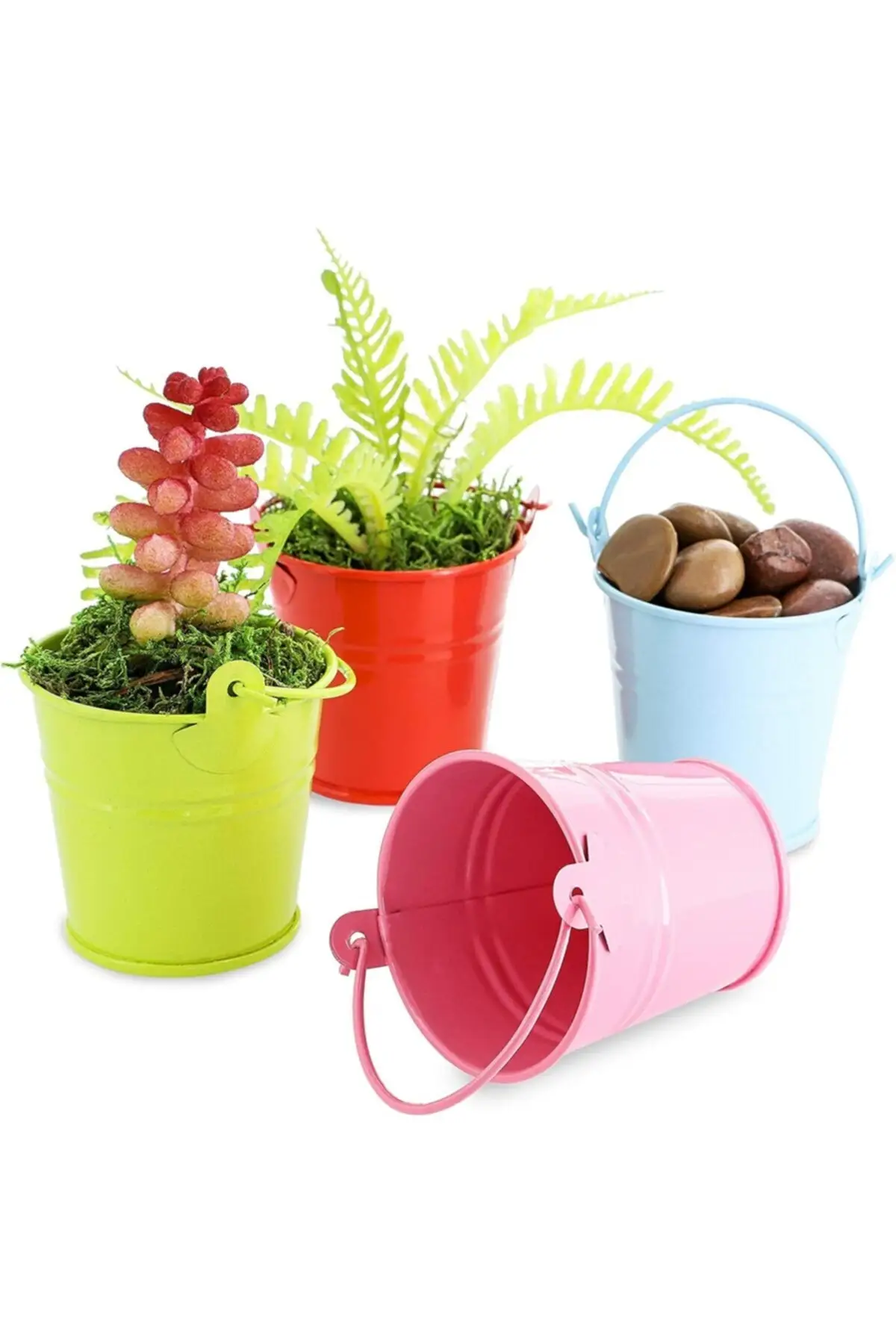 

Spot34Mini Metal Ornament Buckets 5 Cm (5 Pcs) wedding bride mariage henna