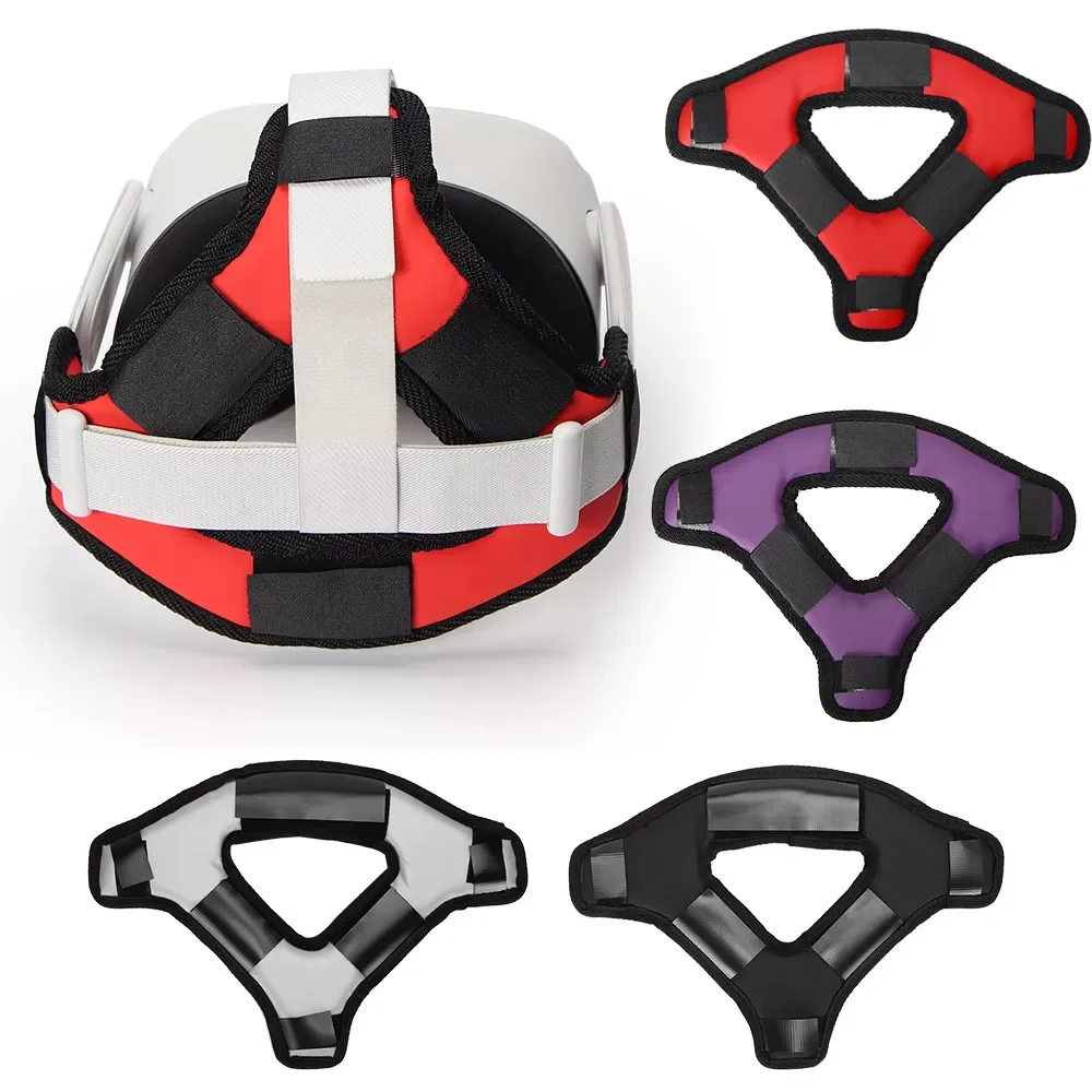 

NEW Anti-slip VR Strap Pad For Oculus Quest 2 Breathable Anti-sweat Pad Soft Cushion Headband For Oculus Quest 2 VR Accessories