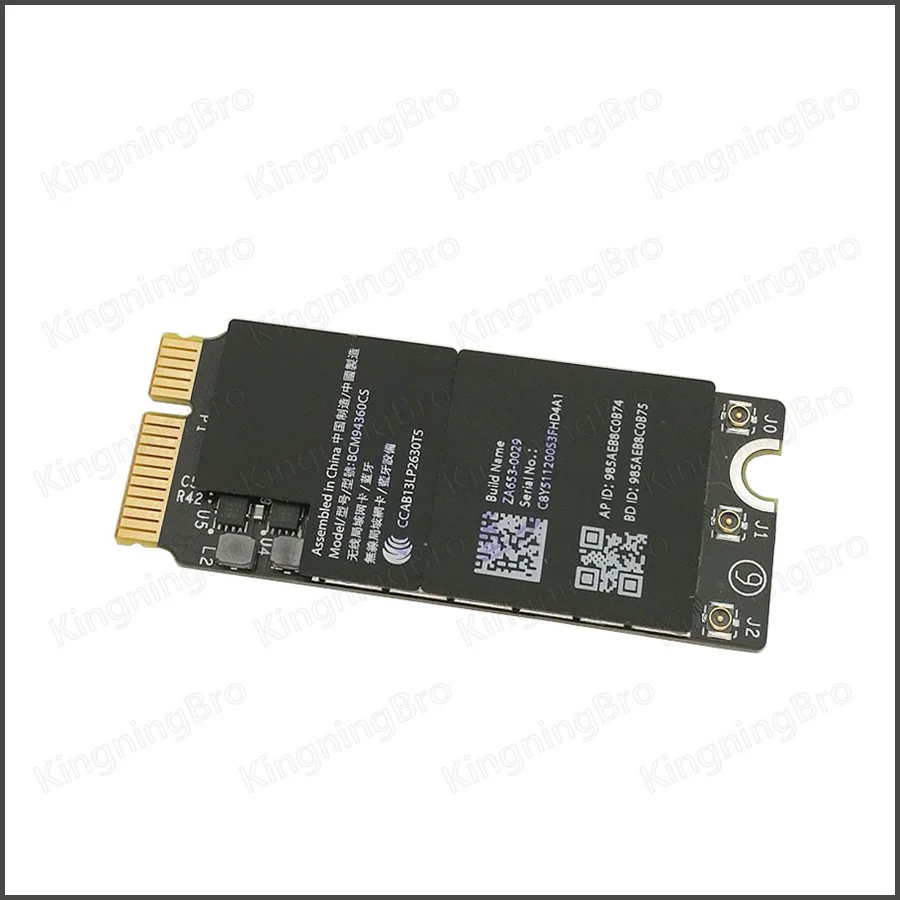Оригинальная Bluetooth Wi-Fi карта BCM94360CS для Macbook Pro Retina A1398 A1502 конец 2013 2014 - купить по