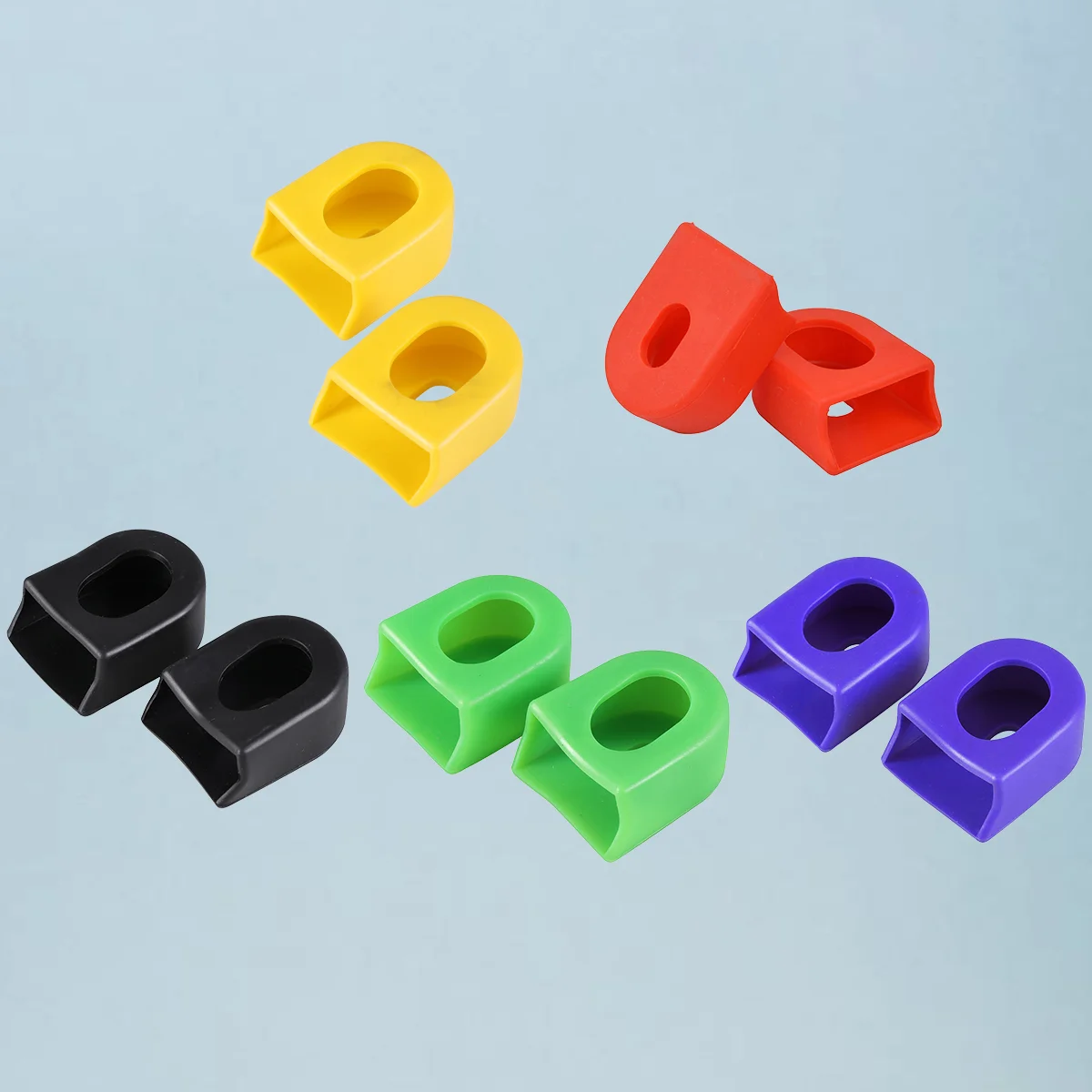 

10 шт., резиновые защитные чехлы для мотоциклов