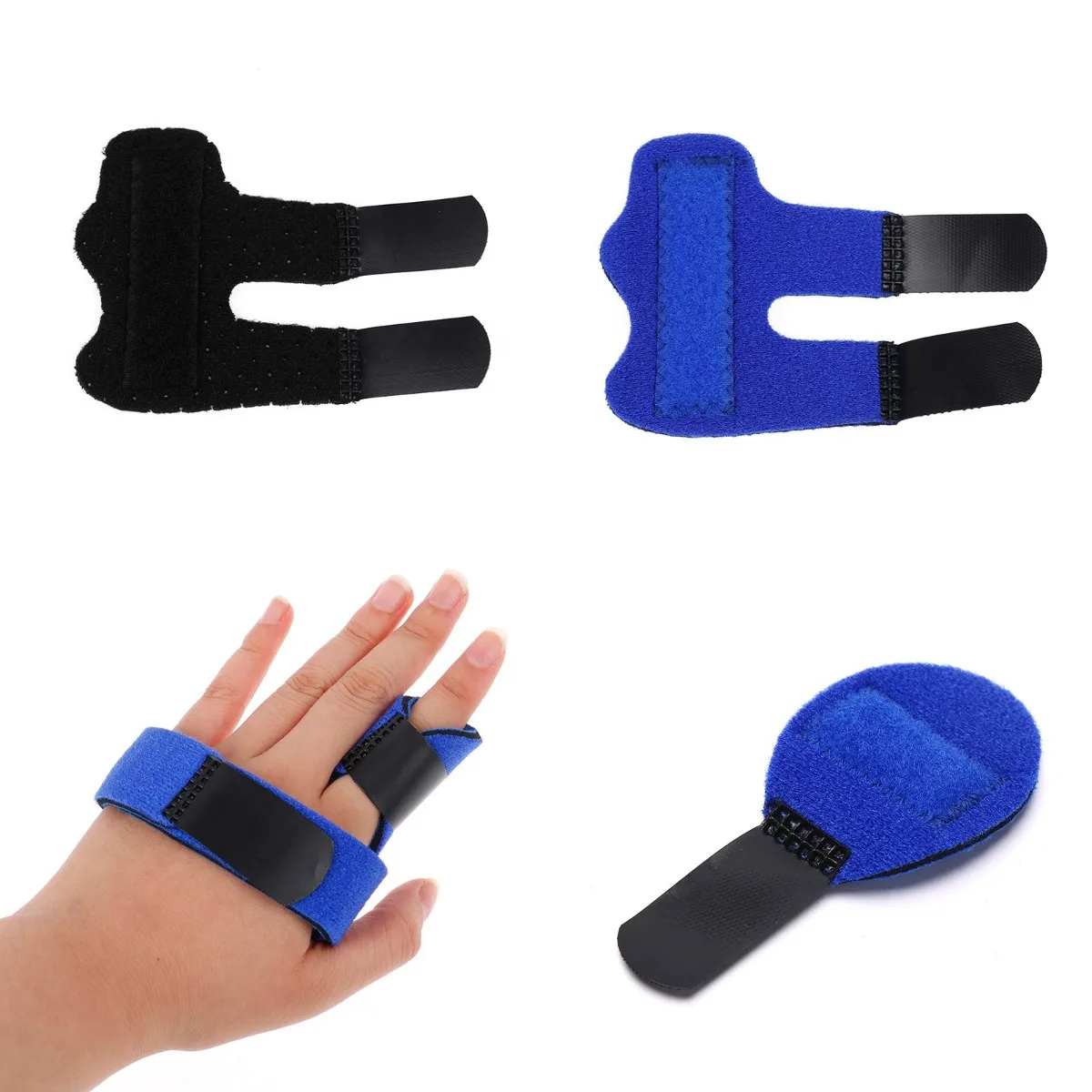 

1PC Adjustable Finger Corrector Splint Trigger Fracture Brace Corrector Support Straightener Treat Finger Guard Stiffness Pain