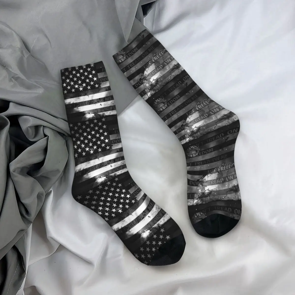 Носки для взрослых с американским флагом американский флаг спецэффекты