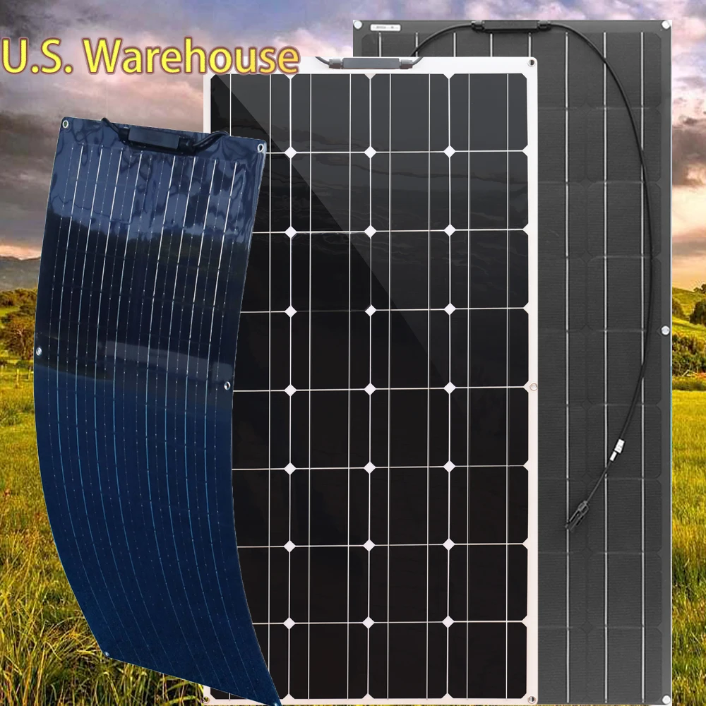 

BOGUANG Flexible Solar Panel Power 50W 100W 240W Solar panels module CE Battery charging for cars, RVs, yachts, golf carts, etc.