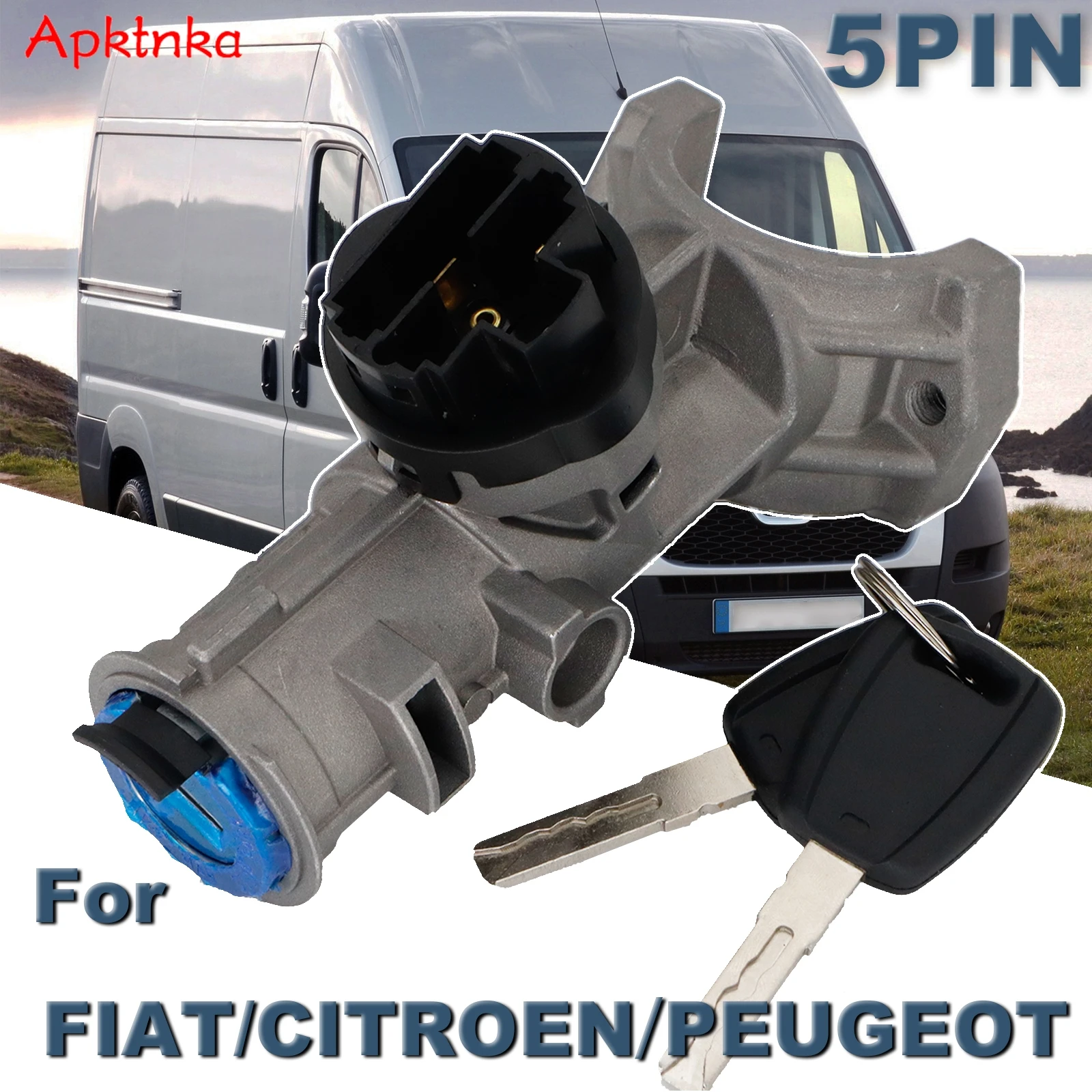 Автомобильный переключатель зажигания аксессуары рулевая колонка в сборе 2