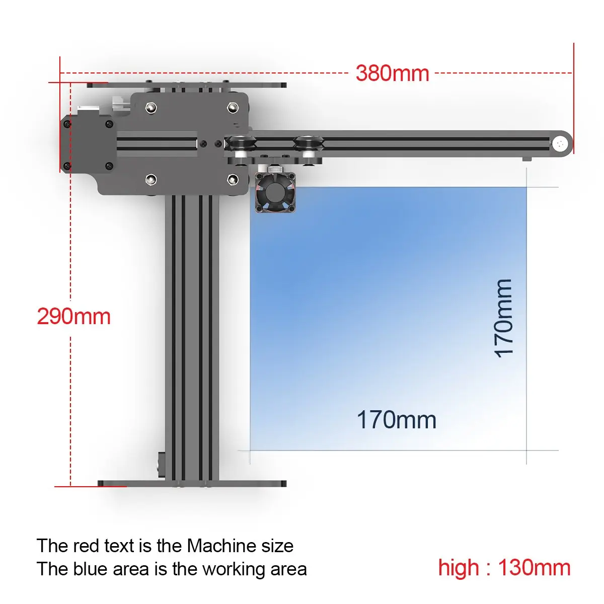 2022 NEJE 3 20W/40W N30820 laser engraving machine, CNC laser cutting machine marking machine master 2S 20W enlarge