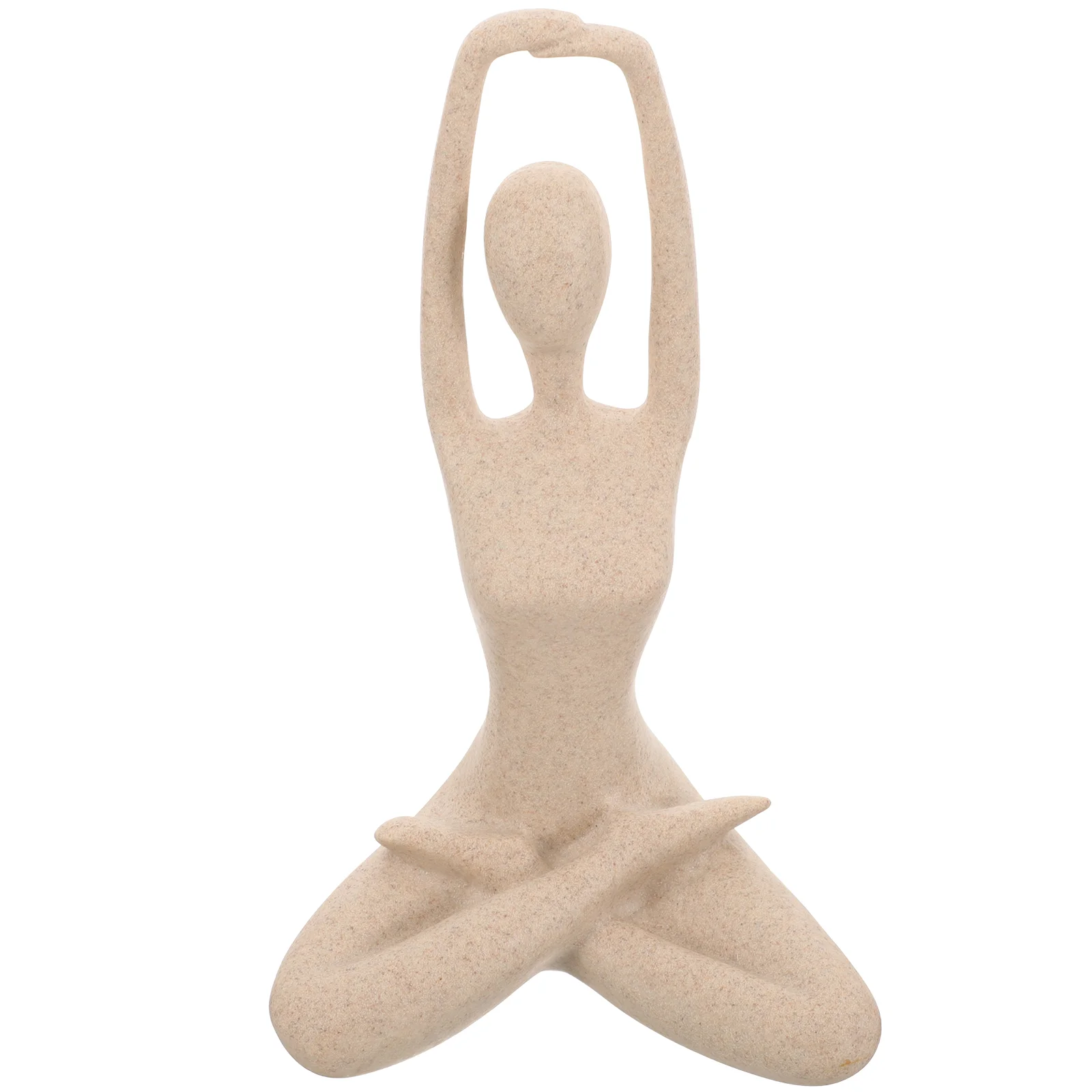 

Decor Yoga Sculpture Meditation Table Ornament Decorations Home Synthetic Resin Pose Figurine Women Statue