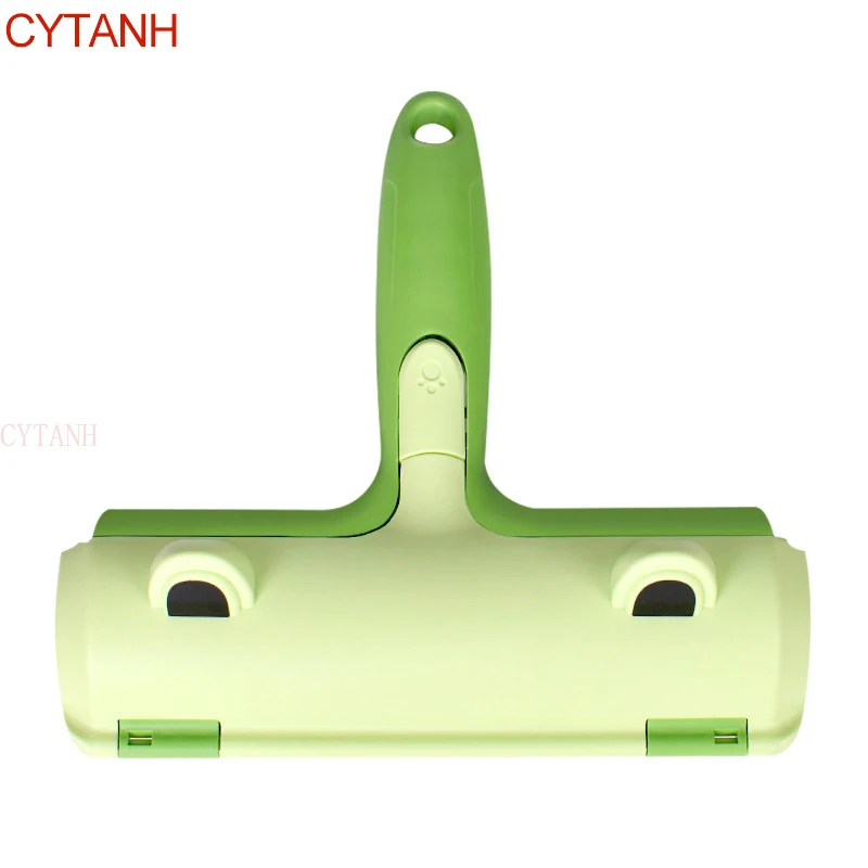 

2-Way Remove Pet Hair Roller Dog Hair Remover 2color Brush Carpet Cleaning Brush Cat Lint Sticking Roller Carpet Cleaner Brushes