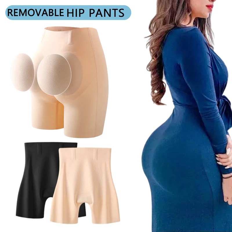 

1 шт., женские бесшовные трусики с высокой талией