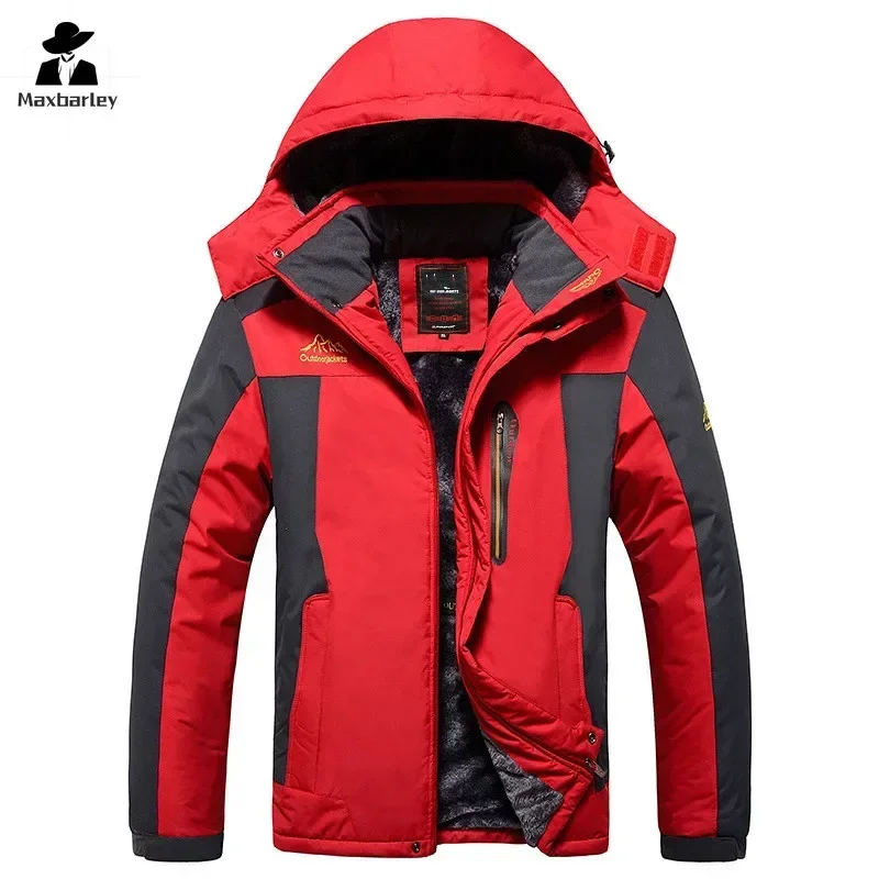 9XL 8XL 7XL зимняя куртка мужская уличная повседневная толстая теплая