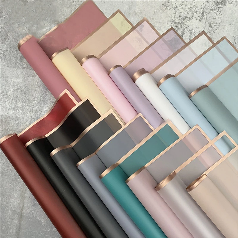 

Phnom Penh Matte Paper Translucent Water Proof Flowers Bouquet Wrapping Paper Flower Shop Floral Arrangement Packaging Materials