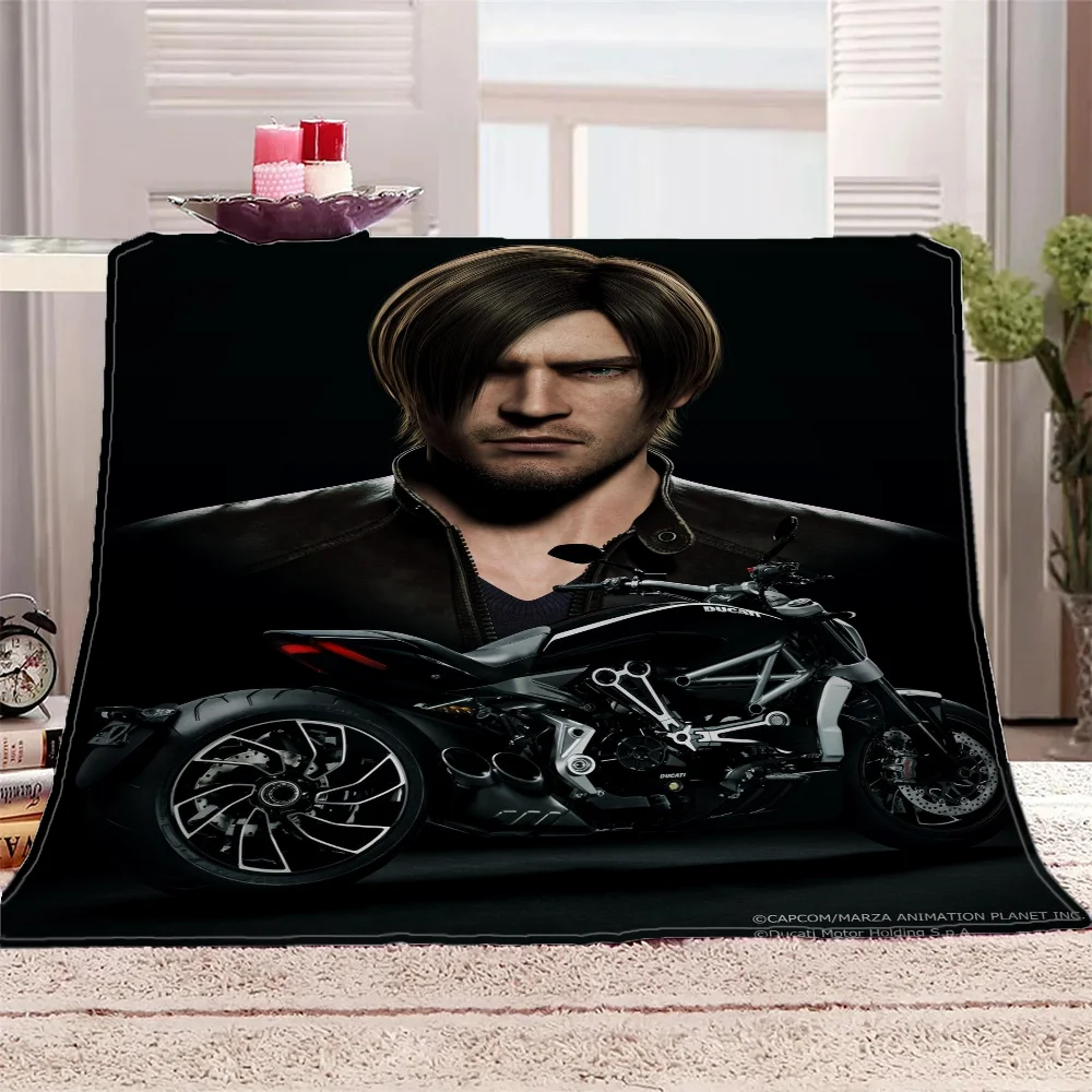 Фланелевое Одеяло Леона Кеннеди Из Микрофибры Домашнее Декоративное Покрывало