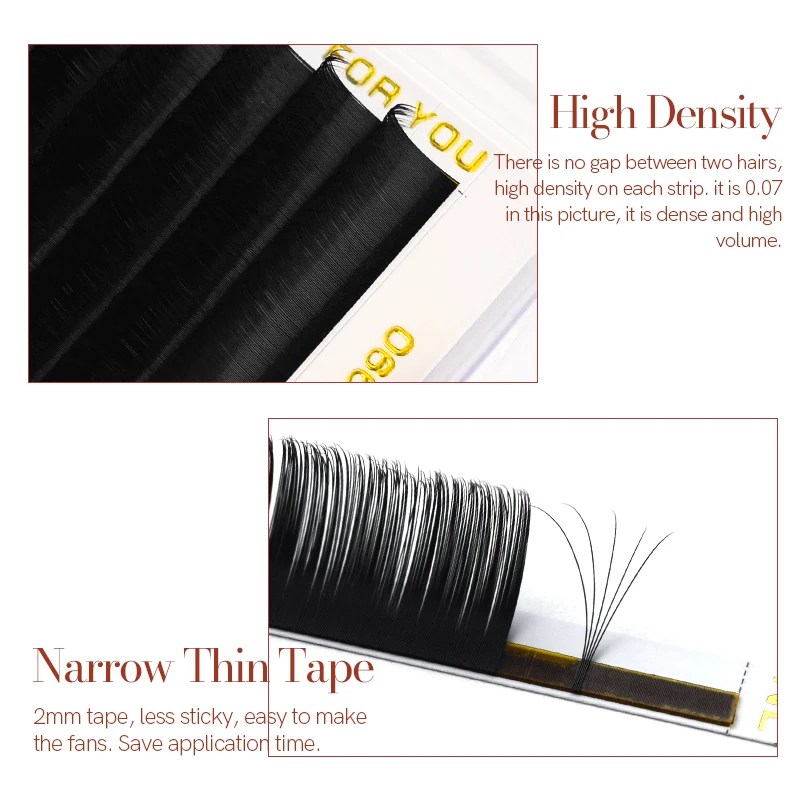 Рисунок 2 - Ресницы для наращивания толщиной 0