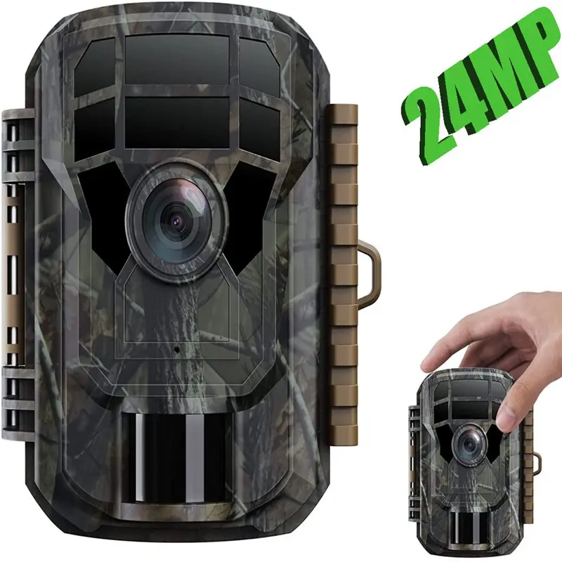 

Camera 24MP 1080P HD Deer Hunting Camera with Infrared Night Vision Motion Activated Waterproor IP56 120° Wide Angel 2.0" LCD