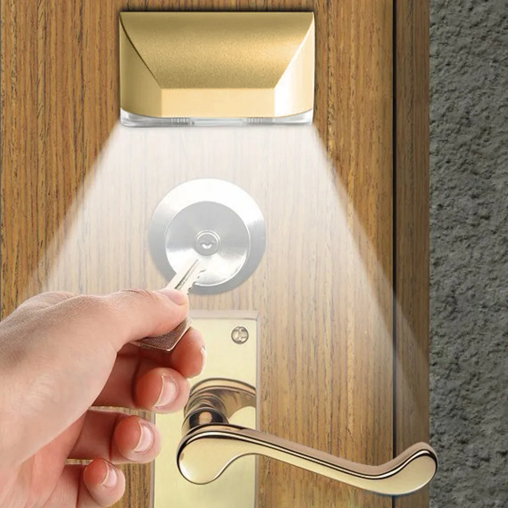 

Practical LED Intelligent Night Light CCabinet Key Induction Small Auto Sensor Kitchen Stairway lamps lampara de lunas #40