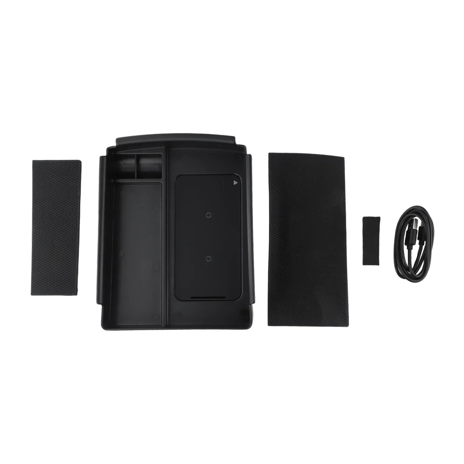 1 шт. 2-в-1 автомобильный подлокотник для передней консоли ящик хранения