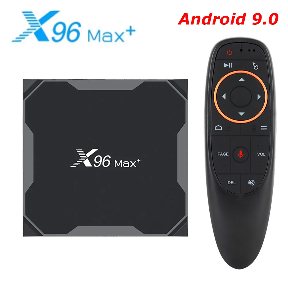 Приставка Смарт-ТВ X96 MAX Plus 4 + 64 ГБ Android 9 0 Amlogic S905X3 ядра | Электроника
