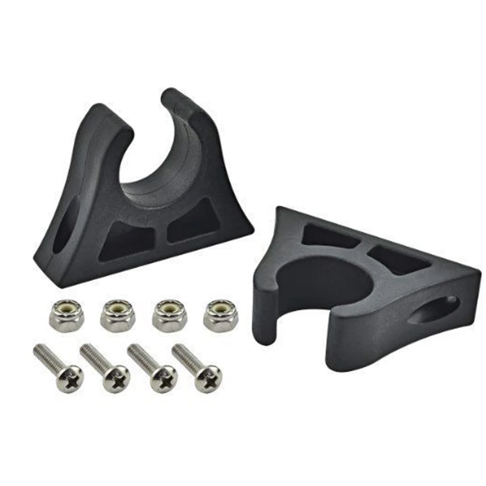 

2Pcs New Kayak Or Canoe Paddle Holder Mount Oar Keeper Clips Rowing Boat Accessories 7.5*4.4cm