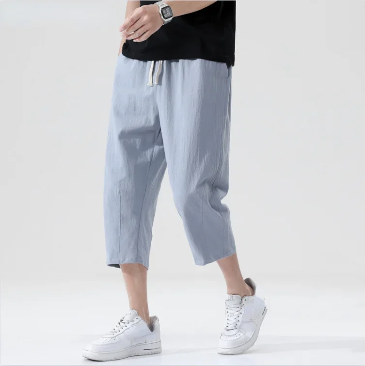 Бриджи мужские летние с эластичным поясом 6 цветов