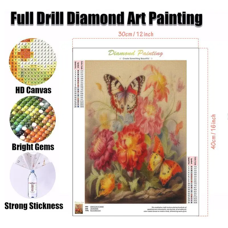 GATYZTORY алмазная живопись Новая коллекция 2024 Цветок Круглая Мозаика пион вышивка