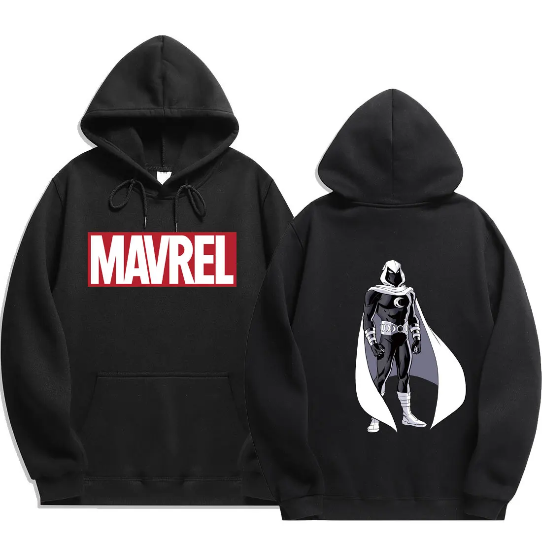 

Moon Knight Hoodie Print Fashion Loose Top Disney Unisex Womens Winter Tops Clothes for Teens Hoodie Women Streetwear Women