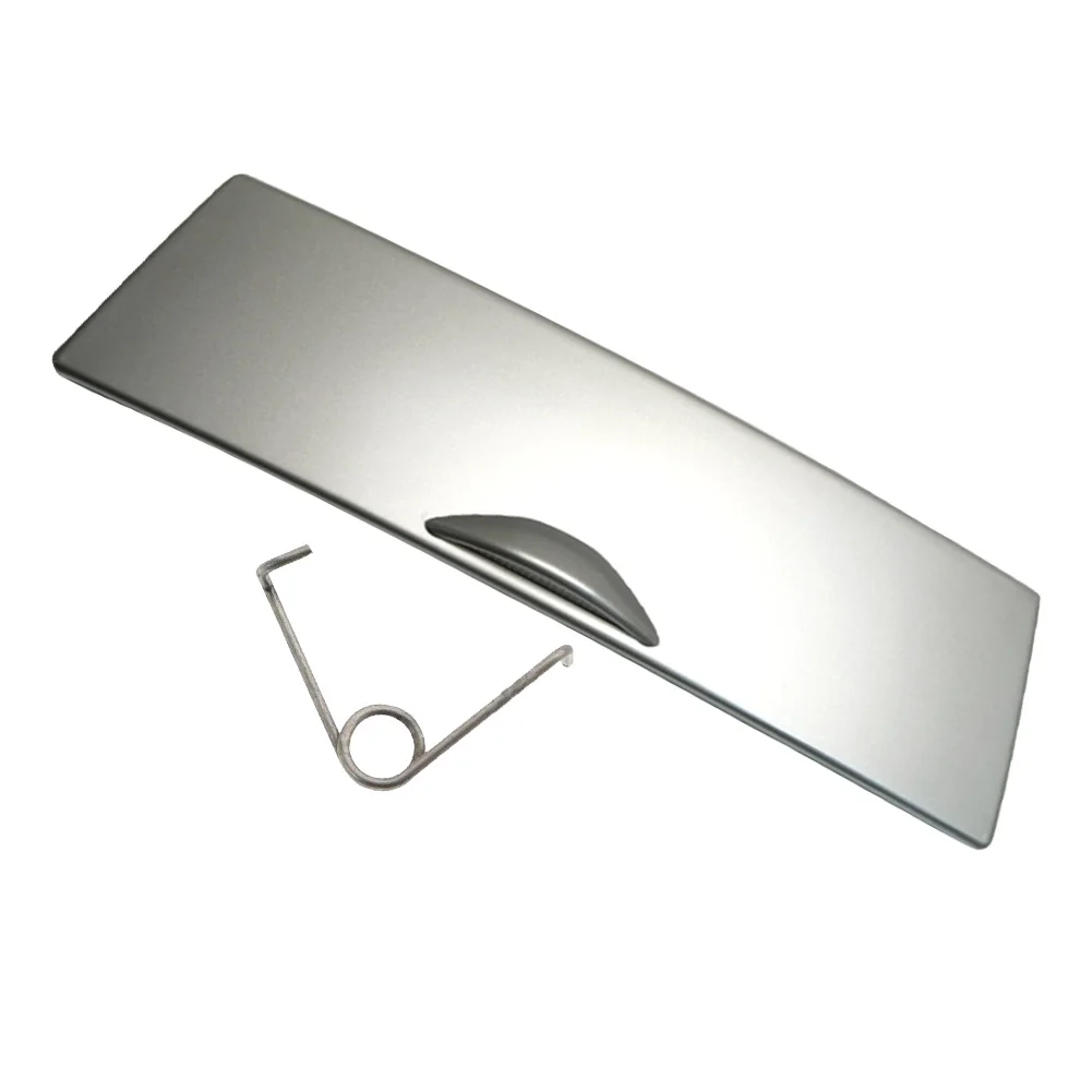 

Крышка панели ящика для хранения передней центральной консоли автомобиля, подходит для Toyota Corolla 2003-2008, серебристая