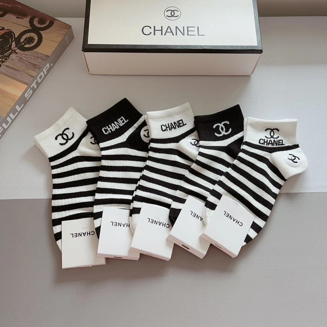 носок Chanel Высококачественные носки.Модные и классические в различных