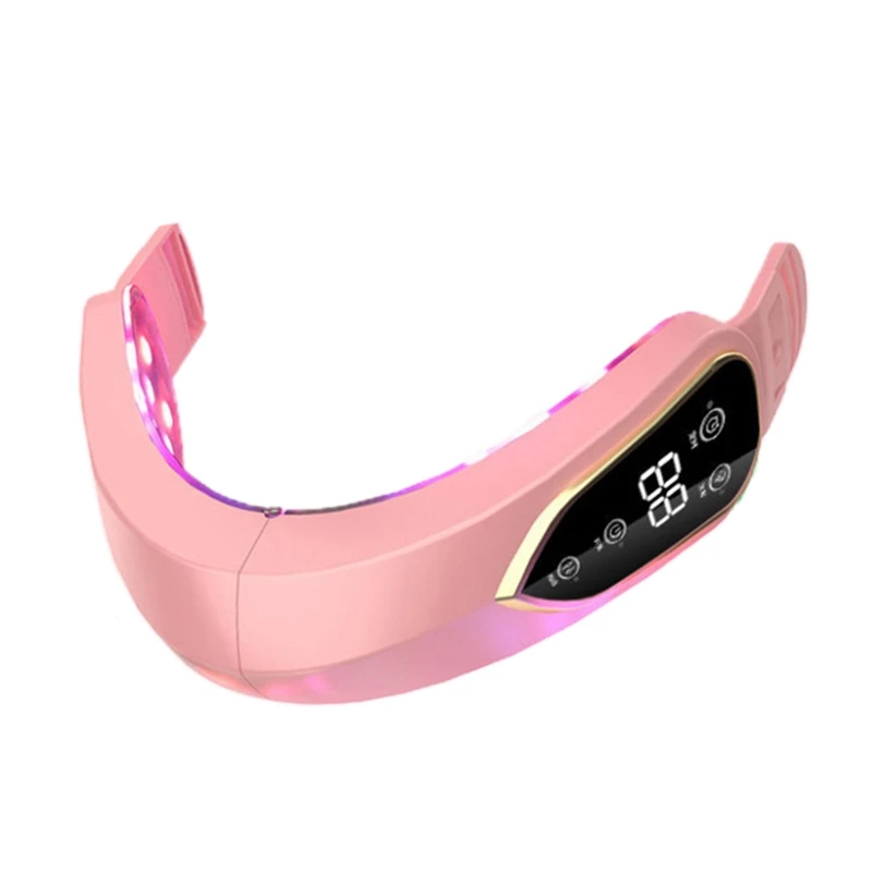 

for FACIAL Lifting Device for FACIAL Slimming Vibration Massager Double Chin Red
