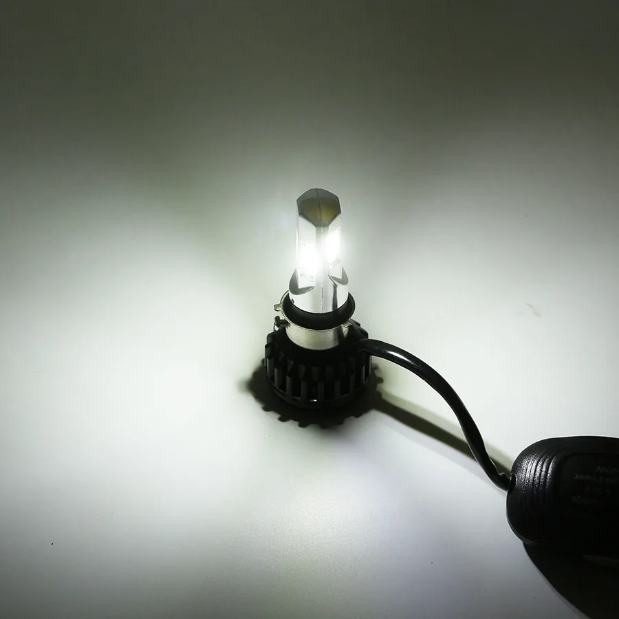 Высокая Мощность 6000K H4/H6M 6-COB светодиодный комплект фар для мотоцикла/велосипеда