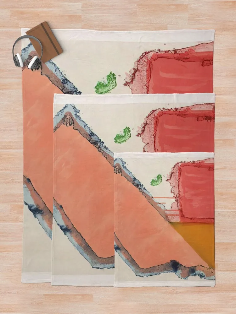 John Hoyland - Anking 1979 пледы роскошные брендовые свободные пляжные одеяла