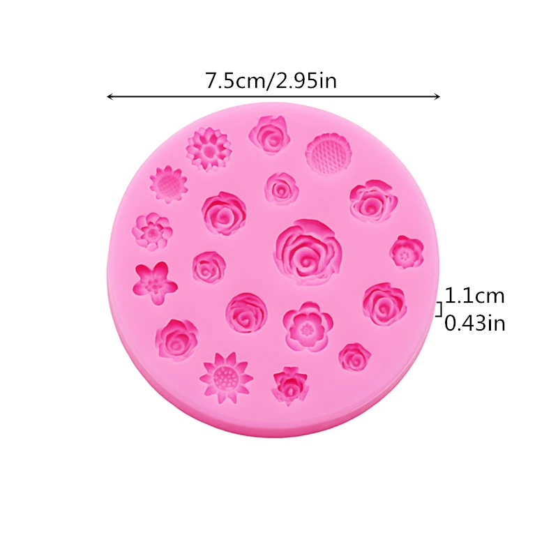 

Силиконовая форма для цветов