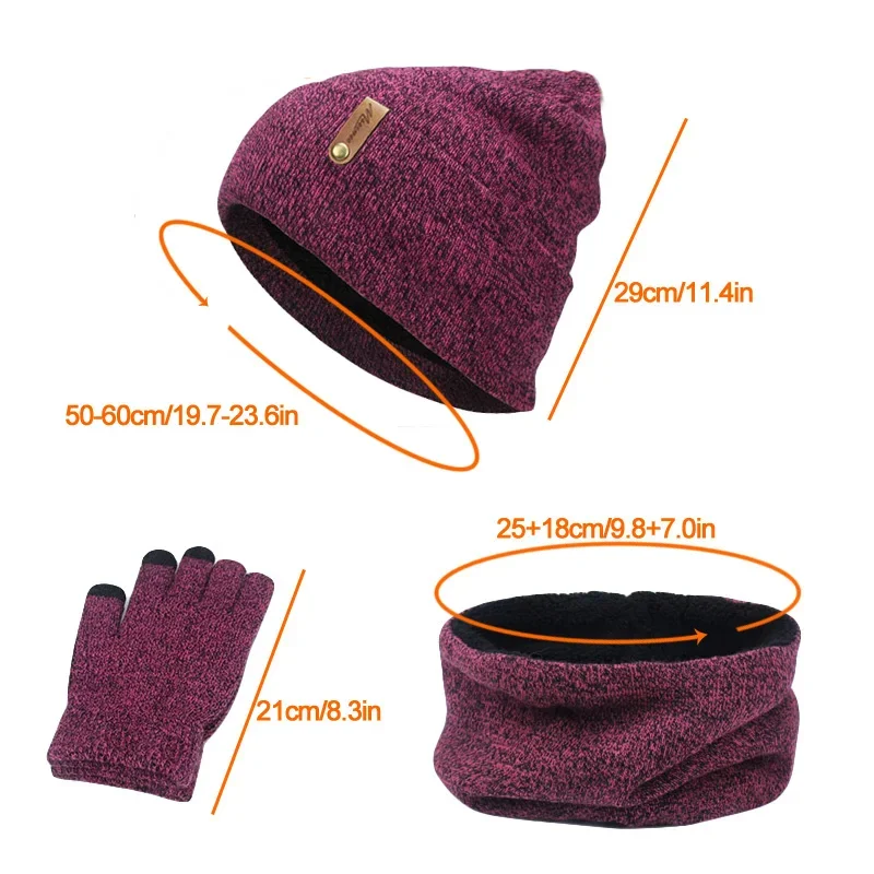 Рисунок 6 - зимние мужские и женские вязаные шапочки