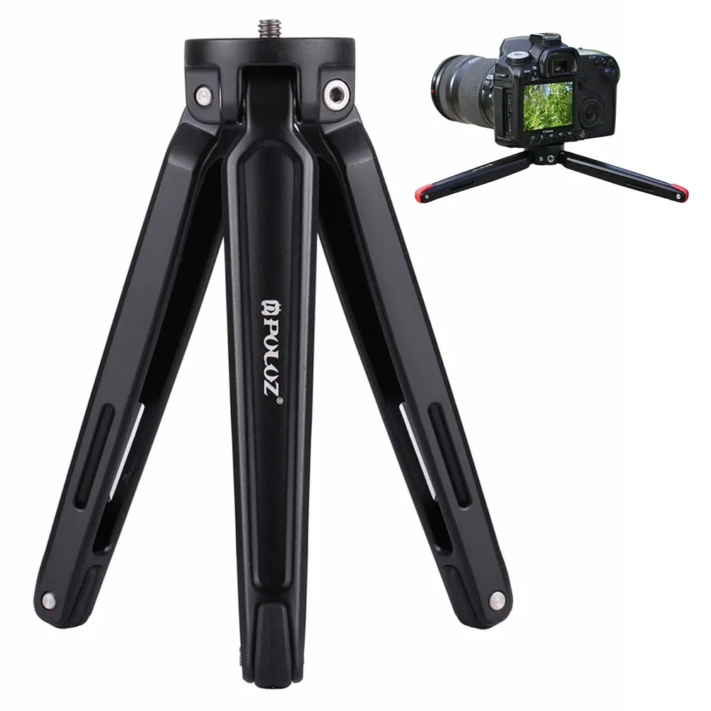 

For Gopro Mini Tripod Handheld Travel Desktop for Canon Nikon Sony DSLR Camera for iPhone X Smartphone Camera Stand Holder Metal