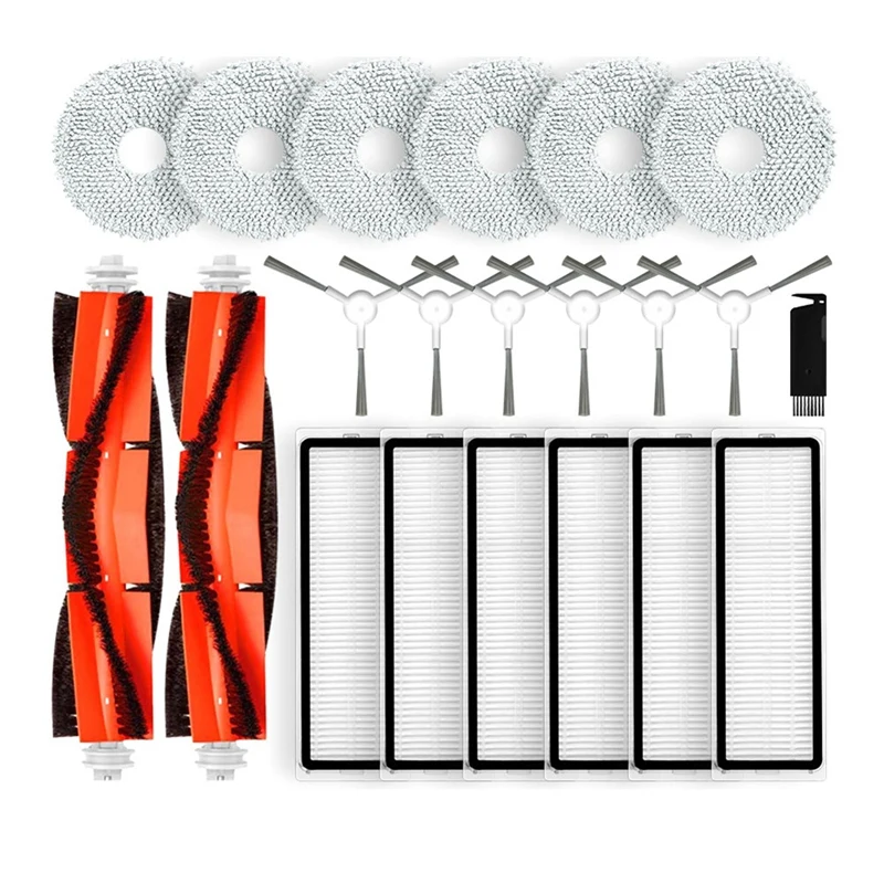 

For Xiaomi Robot Vacuum S10+ / S10 Plus Parts Main Side Brush Hepa Filter Mop Rag Cloth Parts
