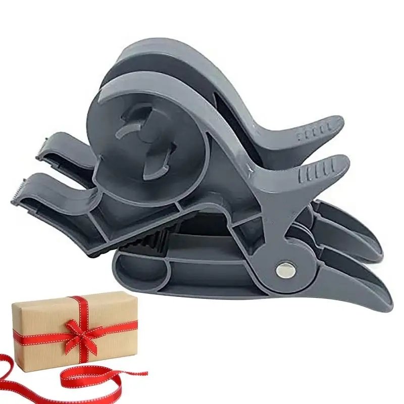 Table Clamps With Tape Dispenser Tape Cutter Easy To Cut Personal Gift Wrapping