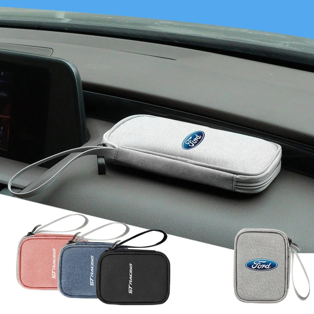 Автомобильный значок автомобильный дорожный ключ наушники USB-сумка для хранения