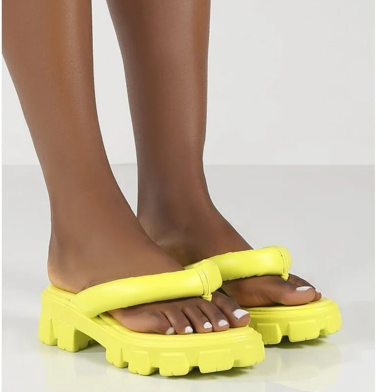 

2021 thick-soled slippers women's summer increased casual beach shoes plus size