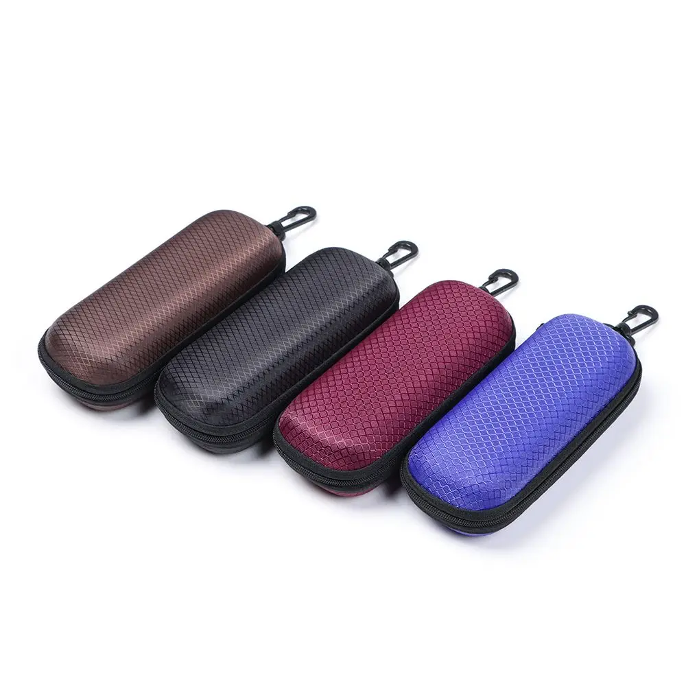 

Hot Sunglasses Box Glasses Box Eyewear Zipper Closure Simple Style Portable EVA Glasses Protective Box