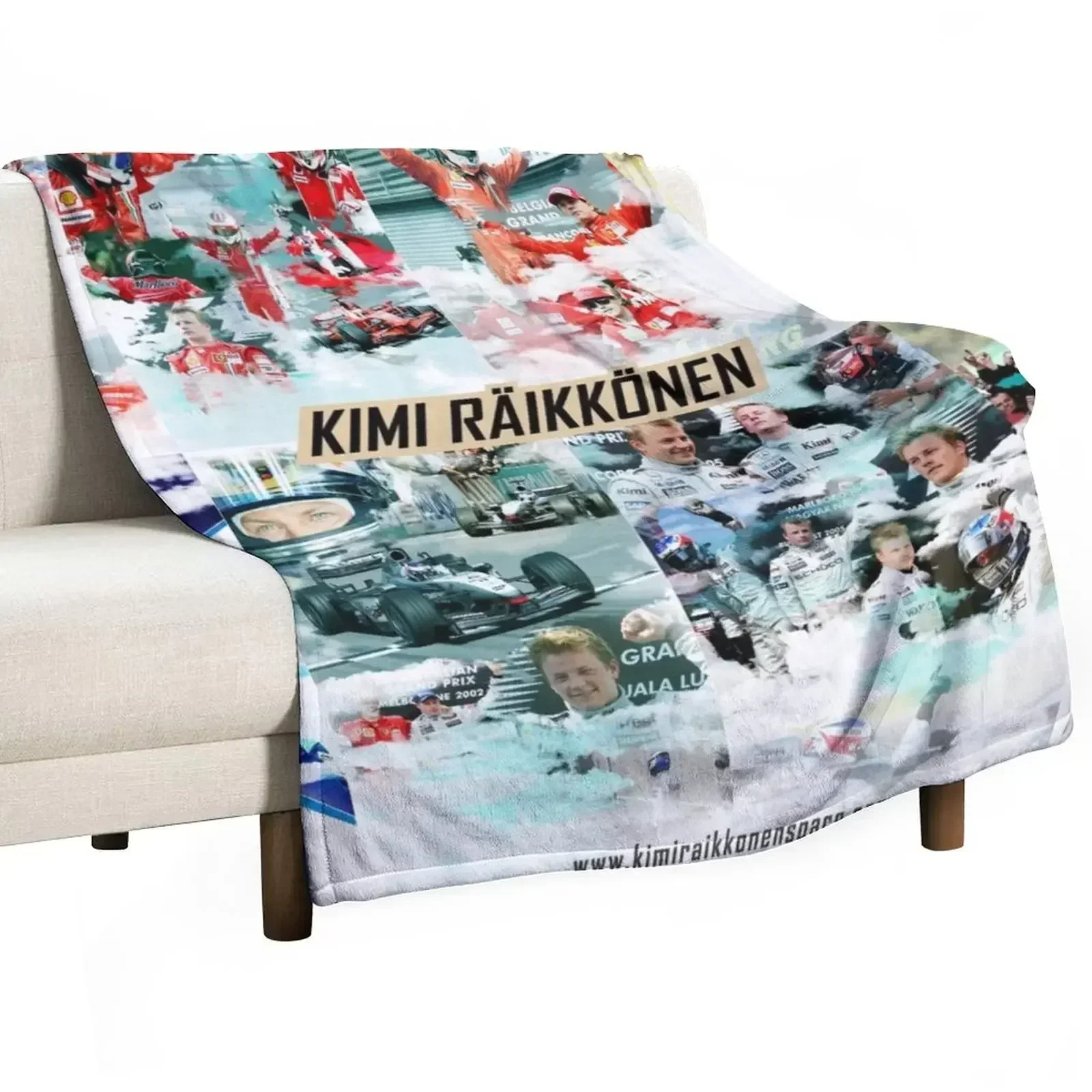 Одеяло Kimi Raikkonen Career рождественское украшение декоративное одеяло декоративные