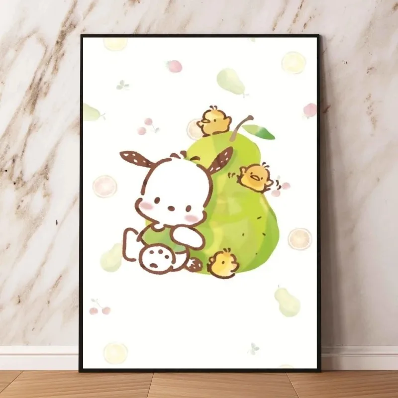 MINISO Европейский стиль Sanrio Pahako постер на холсте HD печать домашние настенные