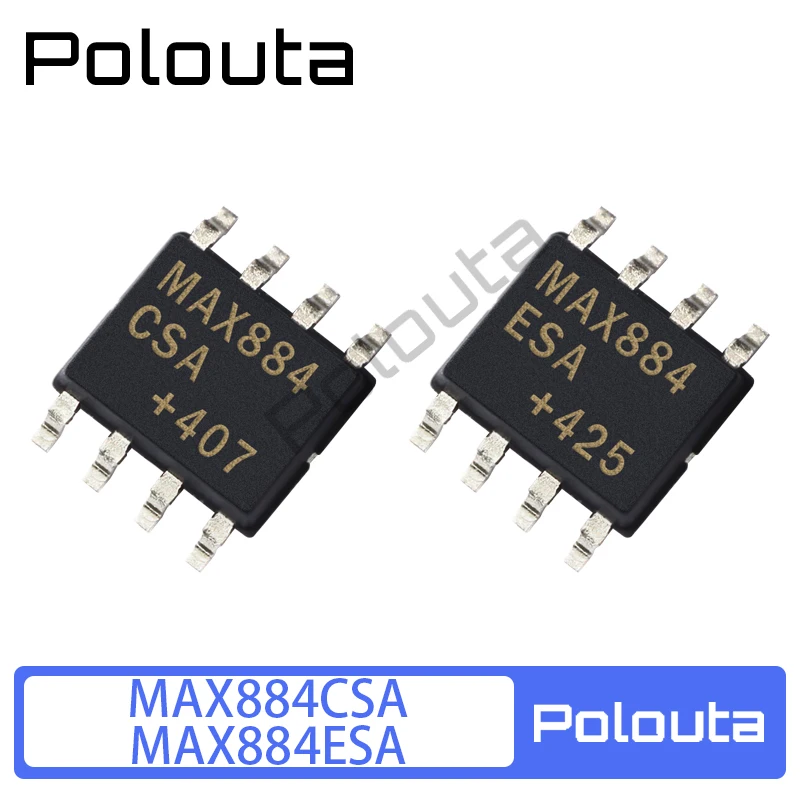 

2 Pcs Polouta MAX884CSA MAX884ESA SOP8 Low Dropout Linear Regulator DIY Acoustic Components Kits Arduino Nano Integrated Circuit