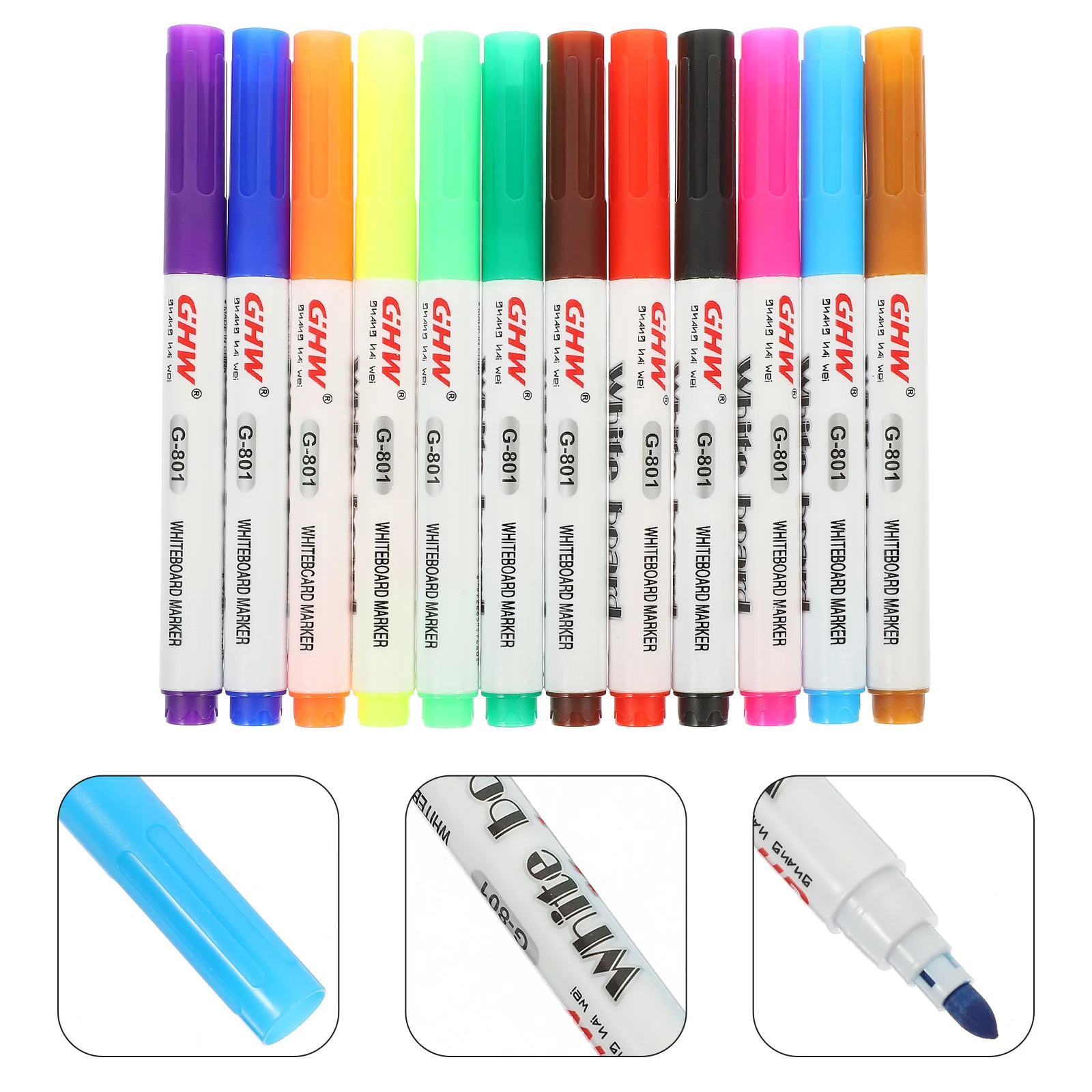 

Markers Pens Dry Pen Marker Painting Erase Chalkboard Whiteboard Waterchalk Erasable Wipe Floating Studentstaking Children