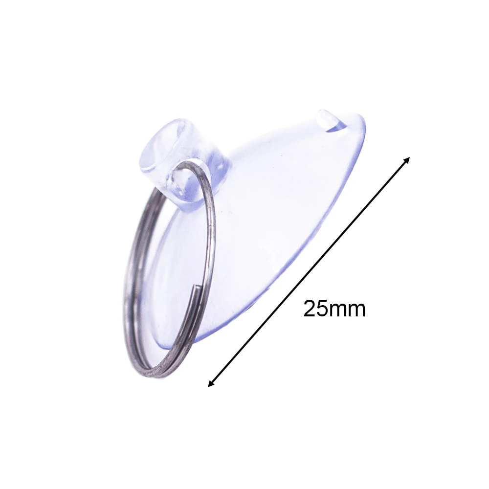 

2.5 Mini Clear Plastic Suction Cup 25mm Sucker with Ring Clear Key Phone Computer LCD Screen Opening Repair Tools 600pcs/lot