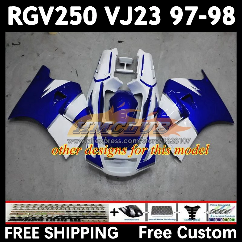 Корпус для SUZUKI green stock RGV250 SAPC VJ23 97 98 20No.138 RGVT250 VJ 23 RGV-250 RGVT RGV 250 CC 1997 1998 полный комплект