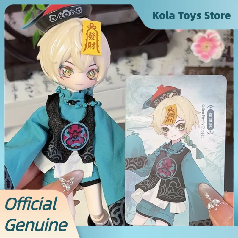 Фото Оригинальная коллекционная фигурка Happy Engine BJD Doll Blind Box 1/8 Yoo Minge Nightwalk, игрушка-украшение для рабочего стола, загадочный подарок для коллекционеров №5