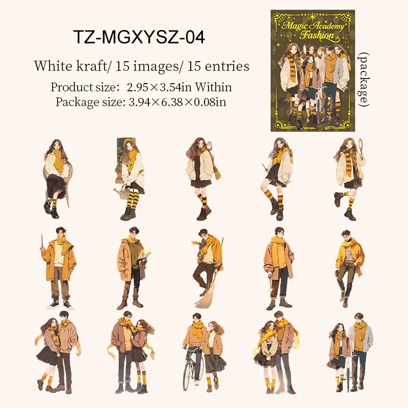 

Набор стикеров JIANWU Волшебная академия