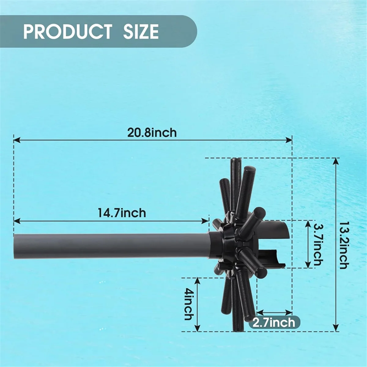 Детали фильтра для бассейна SX180DA боковая сборка с центральной трубой песчаного